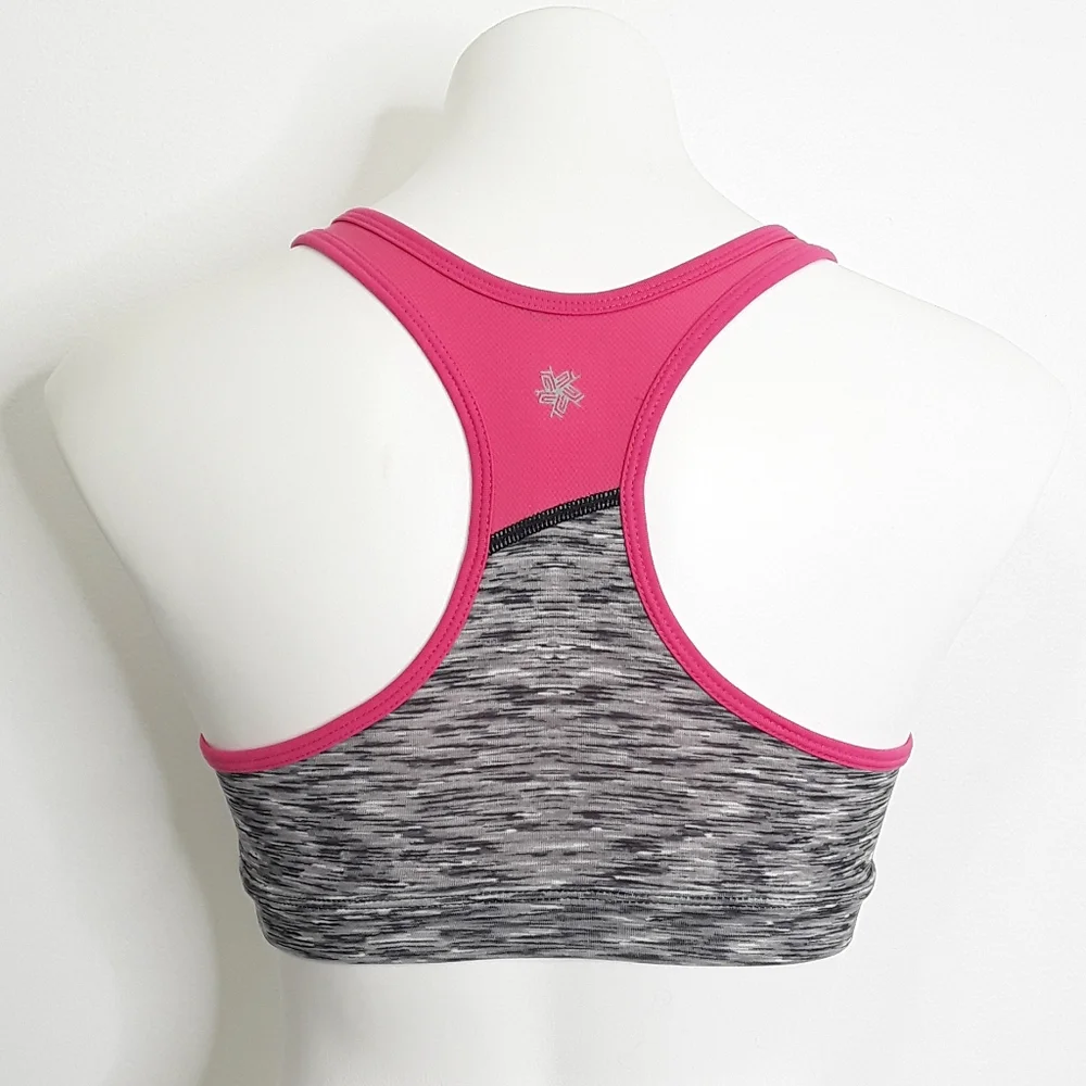Tek Gear Med Impact Racerback Sports Bra NWOT sz M